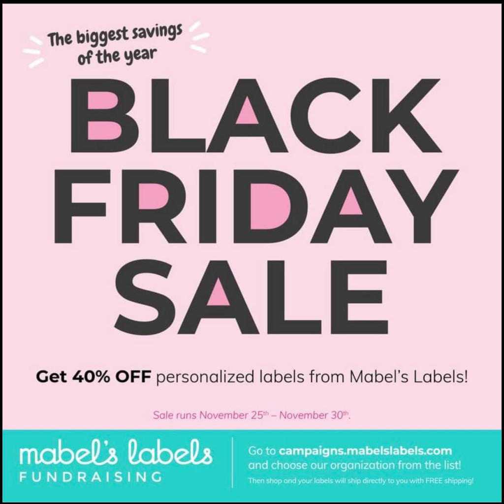 Mabel's Labels Black Friday 2020 Sale 