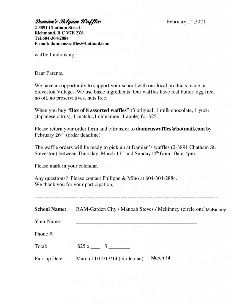RAM 2021 Waffles Order Form - Fillable PDF-1